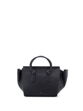 Celine Tie Knot Tote Grainy Leather #240917C99B